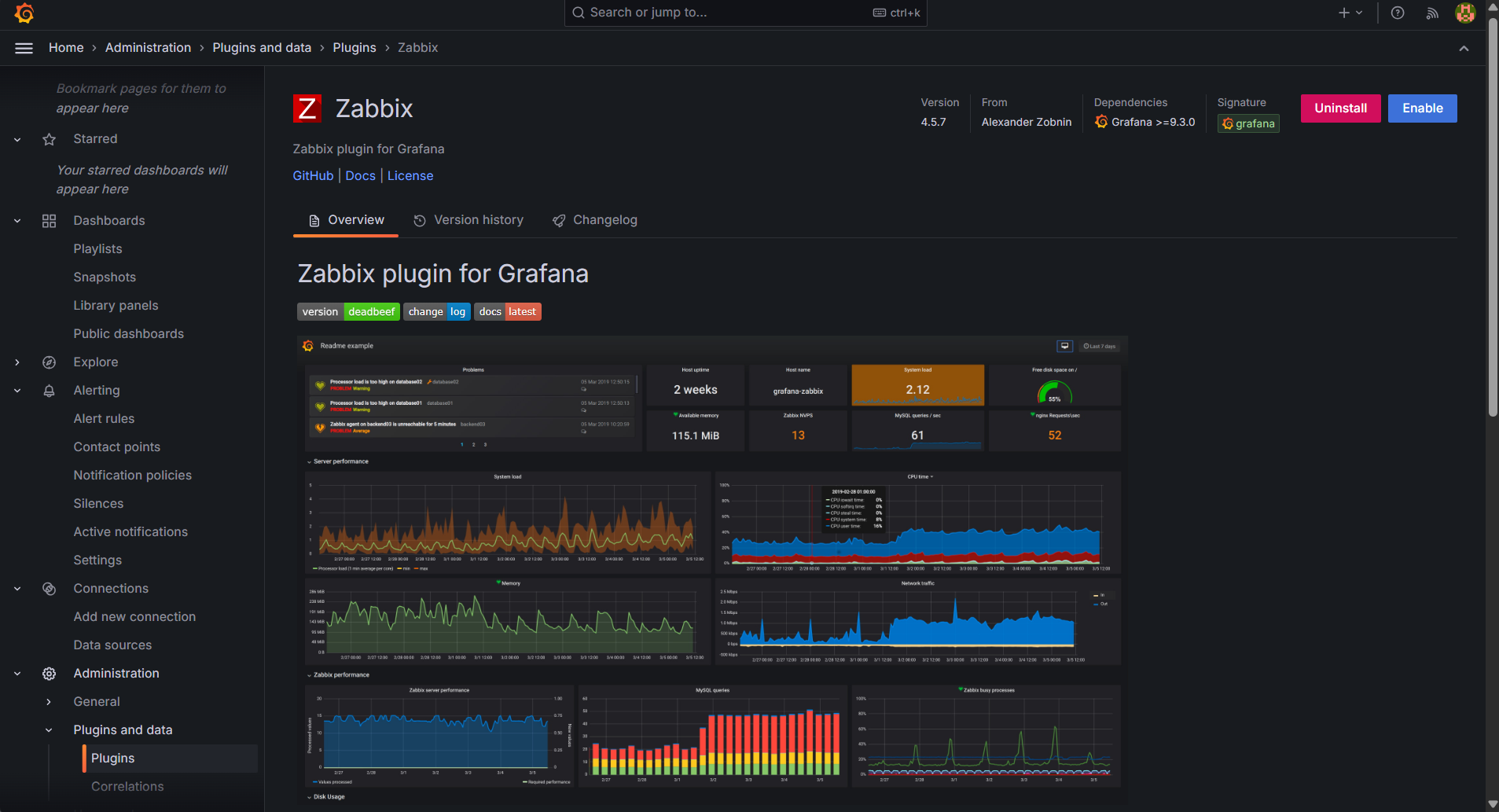 วิธีการติดตั้ง Grafana บน CentOS9 เพื่อใช้งานร่วมกับ Zabbix – AbleNet